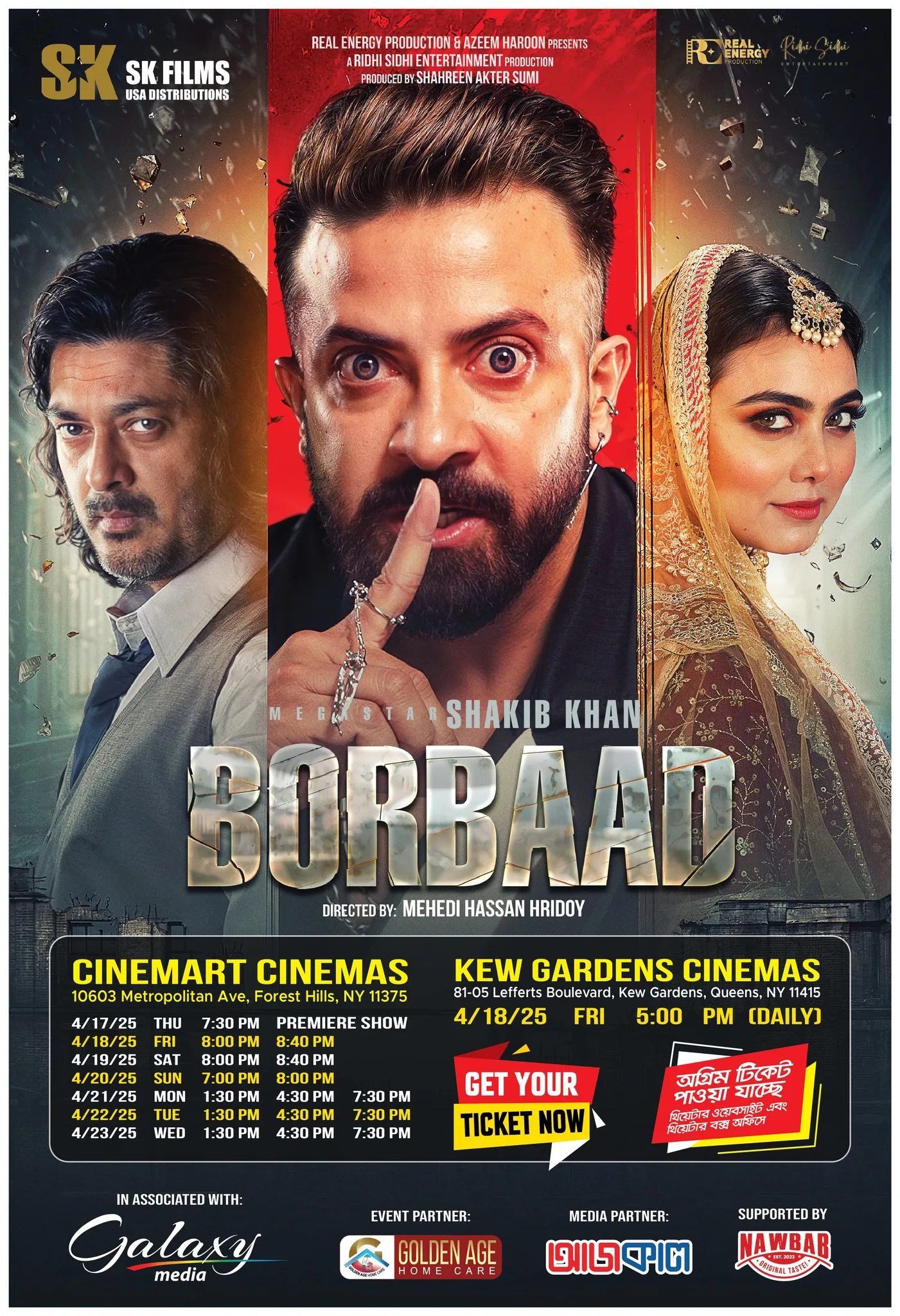 Borbaad Streaming in North America From 18 April to till Now